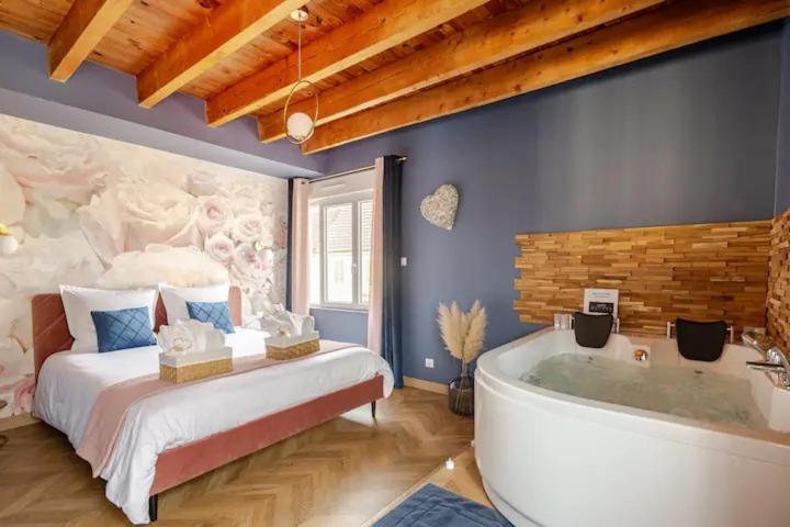 Rose & Blue Spa Proche Chalon S/Saone Et Beaune Saint-Martin-en-Bresse Exterior foto